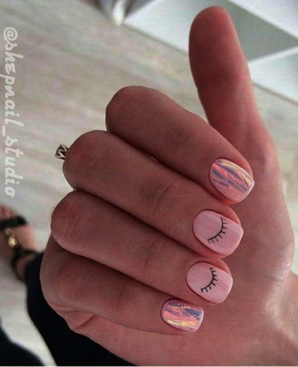 Cute Pink Nail Art Designs for Beginners