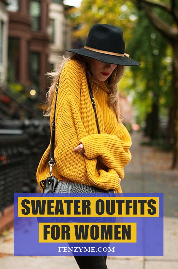 Chic Sweater Outfits for Teens (2)