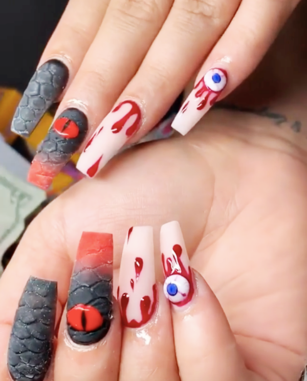 Halloween Nail Art Designs and Ideas