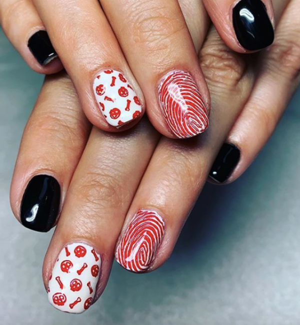 Halloween Nail Art Designs and Ideas