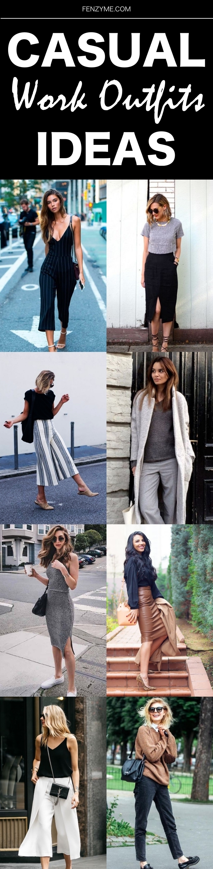 fall casual work outfits 2018