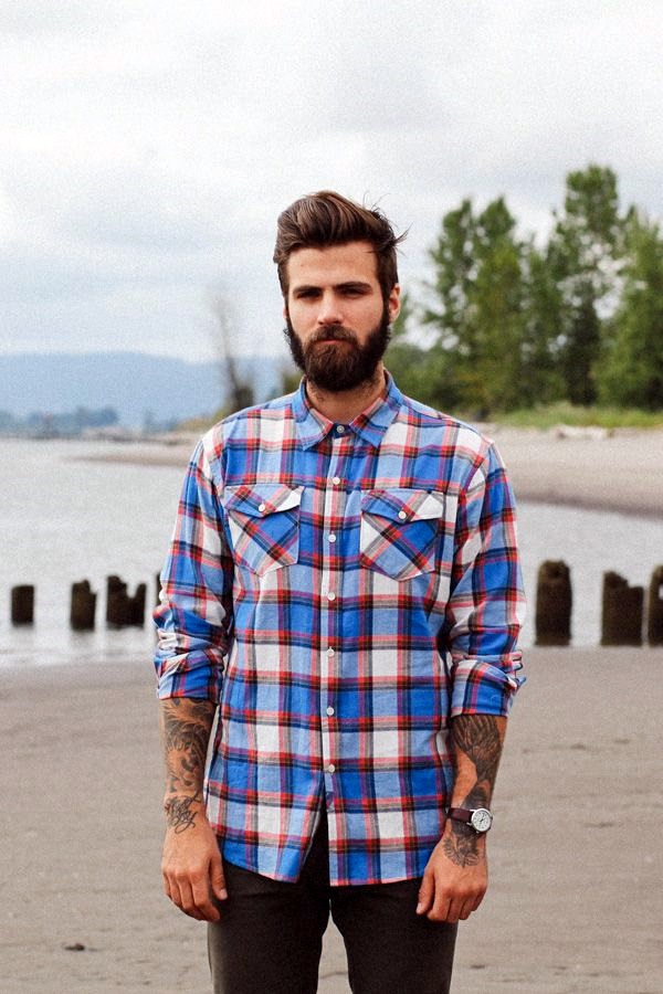 Cute Short and Full Beard Styles for Men (5)