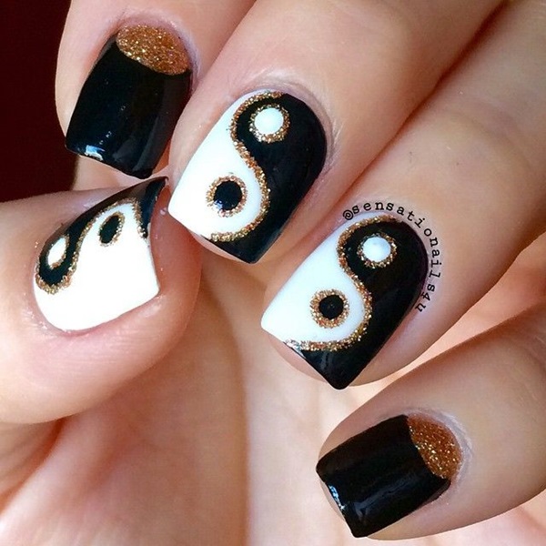 Latest 45 Easy Nail Art Designs for Short Nails 2016