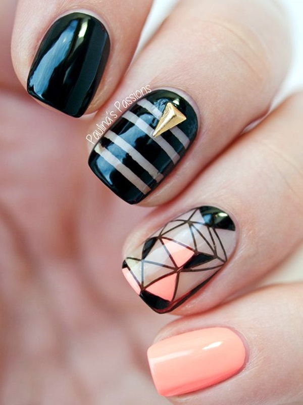 Easy Nail Art Designs for Short Nails 2016 (1)