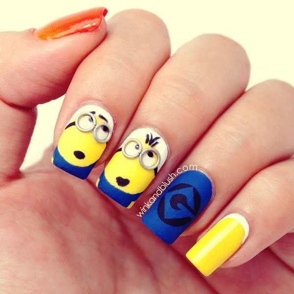 Latest 45 Easy Nail Art Designs for Short Nails 2016