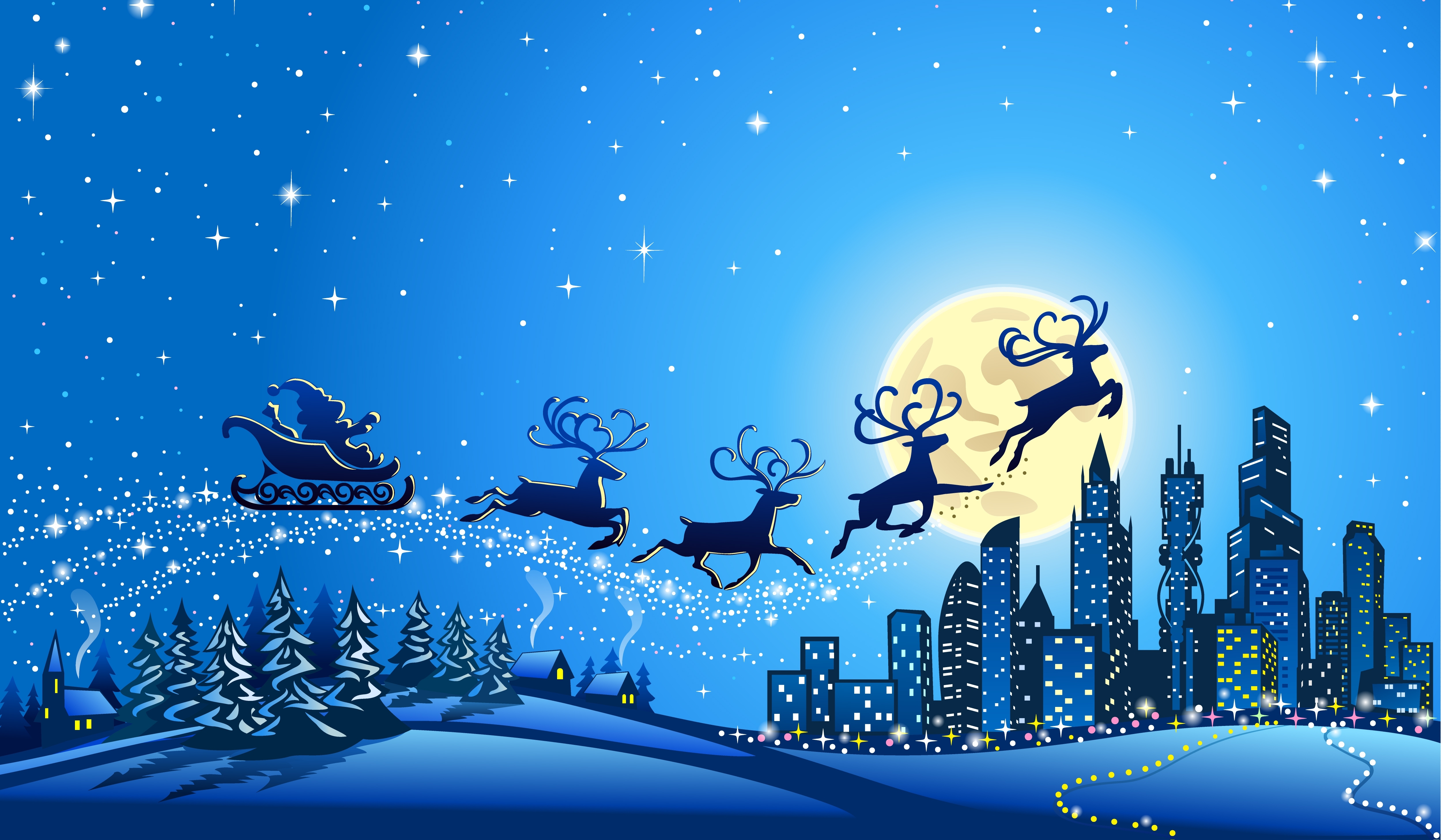 animated desktop wallpaper christmas
