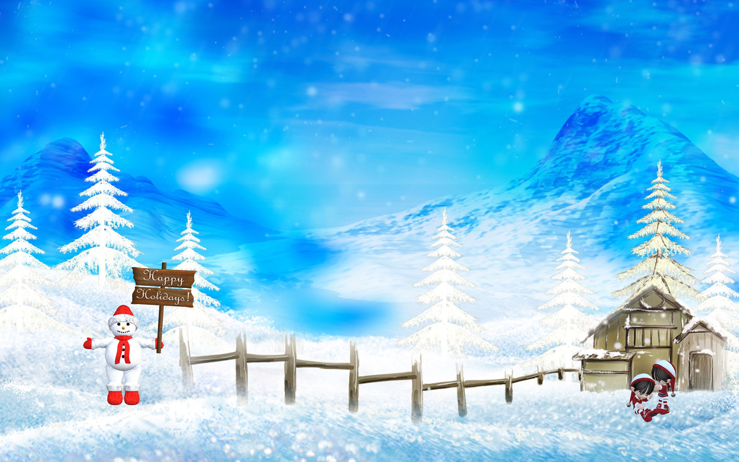 Free Animated Christmas Wallpaper for Desktop (3)