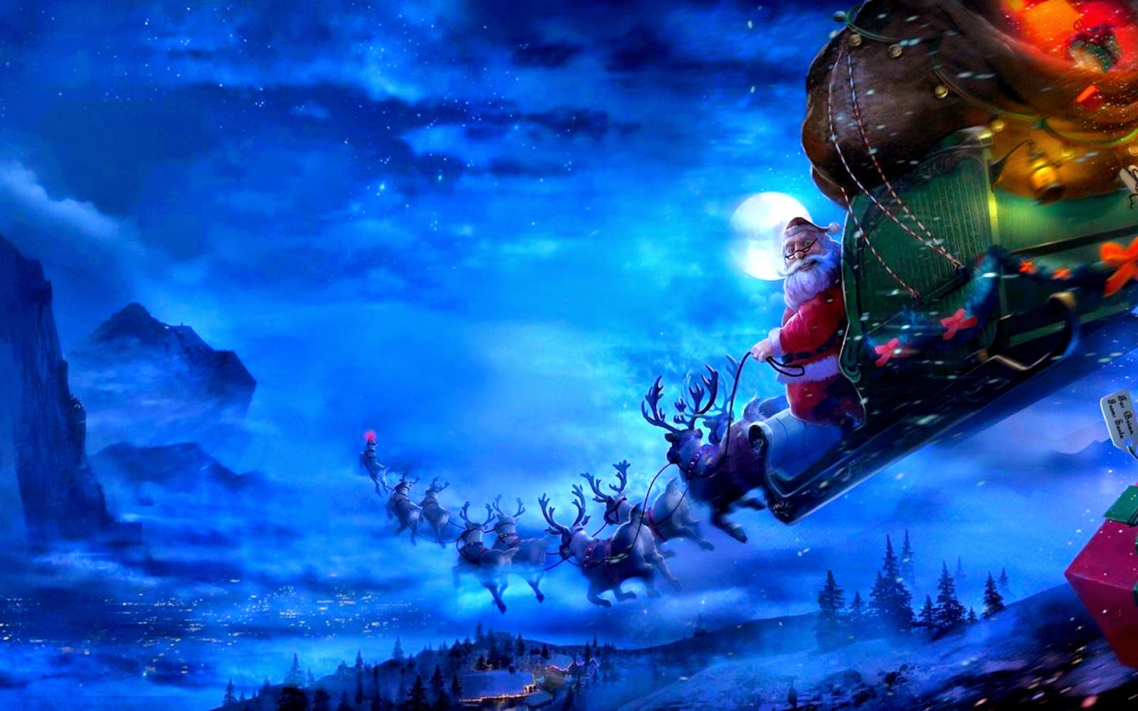 animated desktop wallpaper christmas