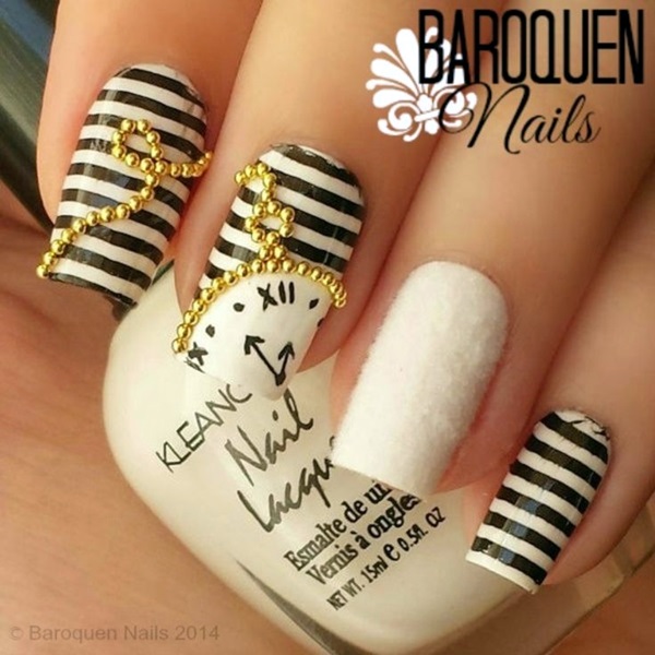 New Years Eve Nails Designs and Ideas (2)