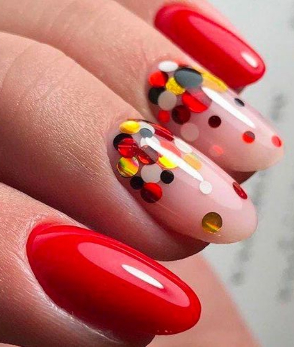 New Years Eve Nails Designs and Ideas