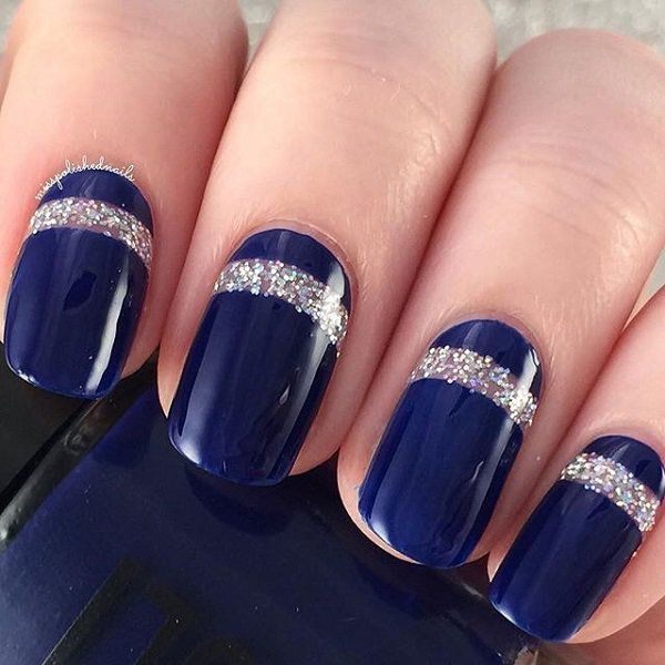 45 Inspirational Blue Nail Art Designs And Ideas Fashion Enzyme