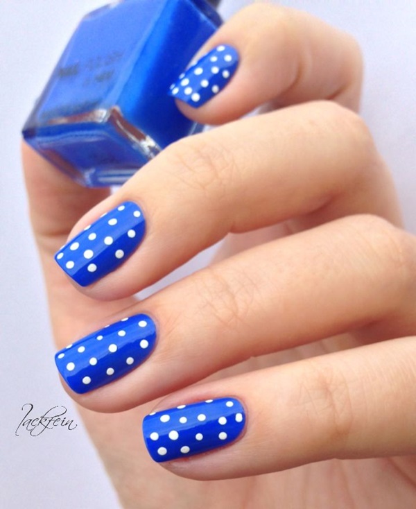 45 Inspirational Blue Nail Art Designs And Ideas Fashion Enzyme