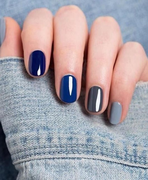 Blue Nail Art Designs and Ideas (53)