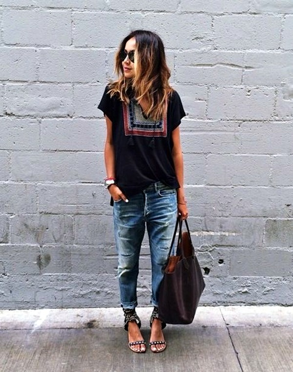 Boyfriend Jeans Outfits Ideas (9)