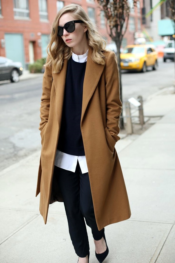 Camel Coat Outfit Ideas (20)