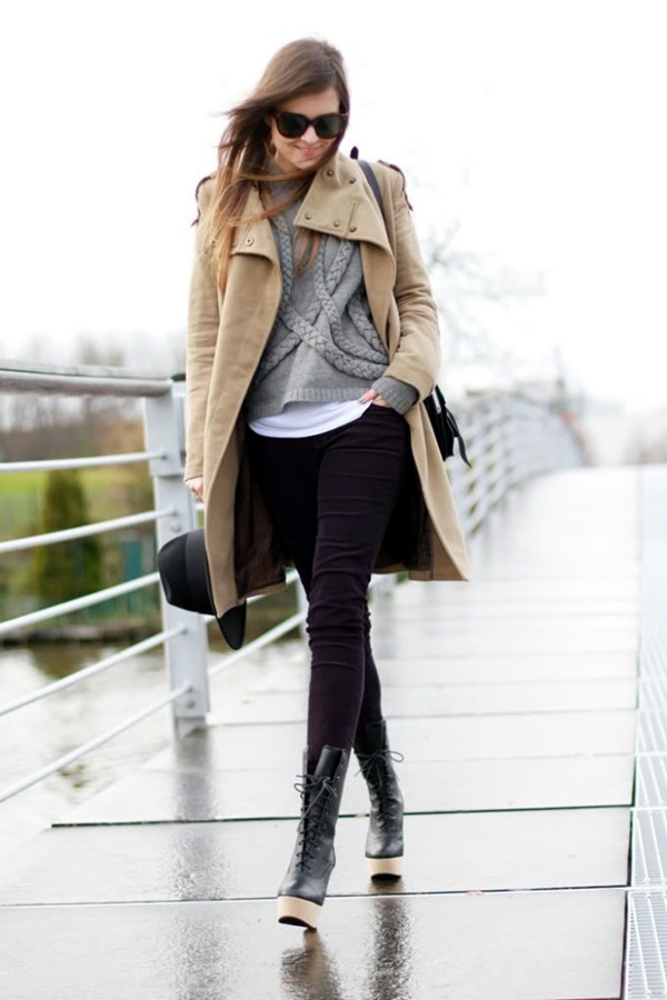 Layering Clothes Ideas for Winter (2)