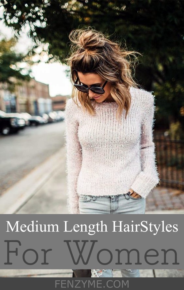 Medium Length Hair Styles for Women03