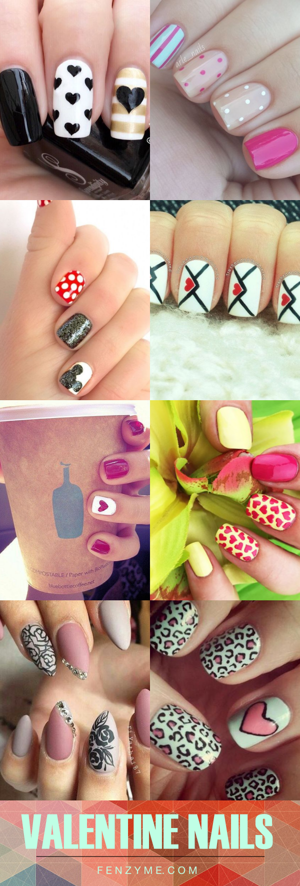 Cute Valentine Nail Art Designs1.1