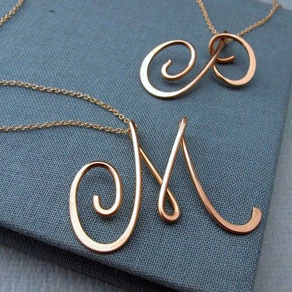 Cute and Simple Gold Necklace Designs (20)