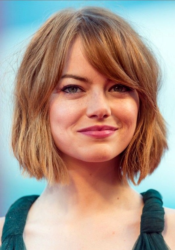 60 Hairstyles for Round Faces to Try in 2019 - Page 4 of 4 - Fashion Enzyme
