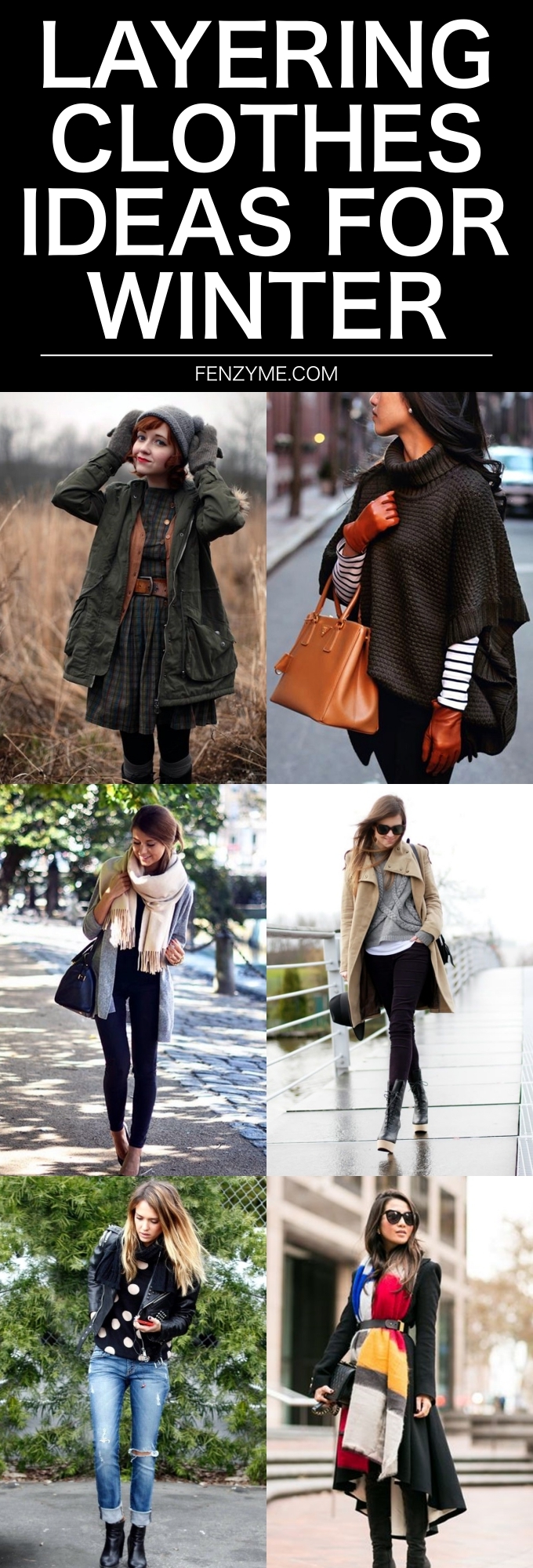 Layering Clothes Ideas for Winter