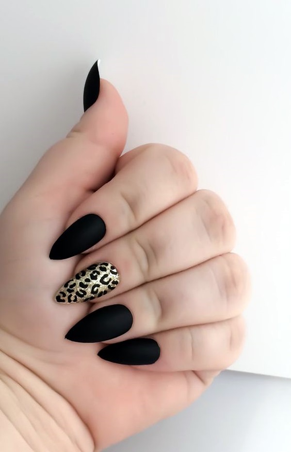 Leopard Prints Nail Art (10)