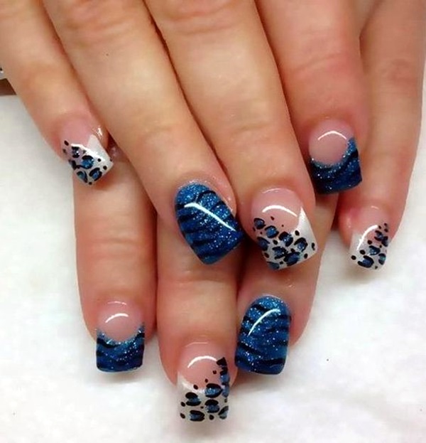 Leopard Prints Nail Art (20)