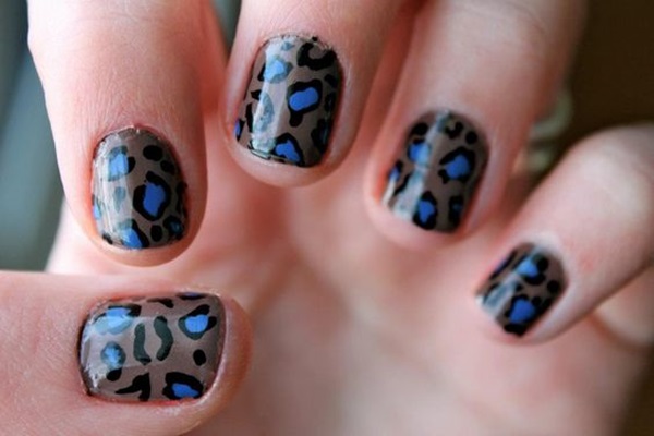 Leopard Prints Nail Art (3)