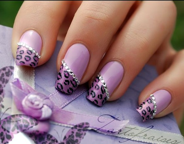 Leopard Prints Nail Art (3)