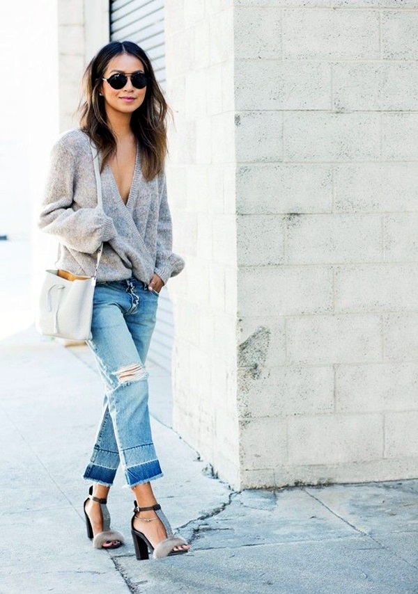 Ripped Jeans outfit ideas (30)