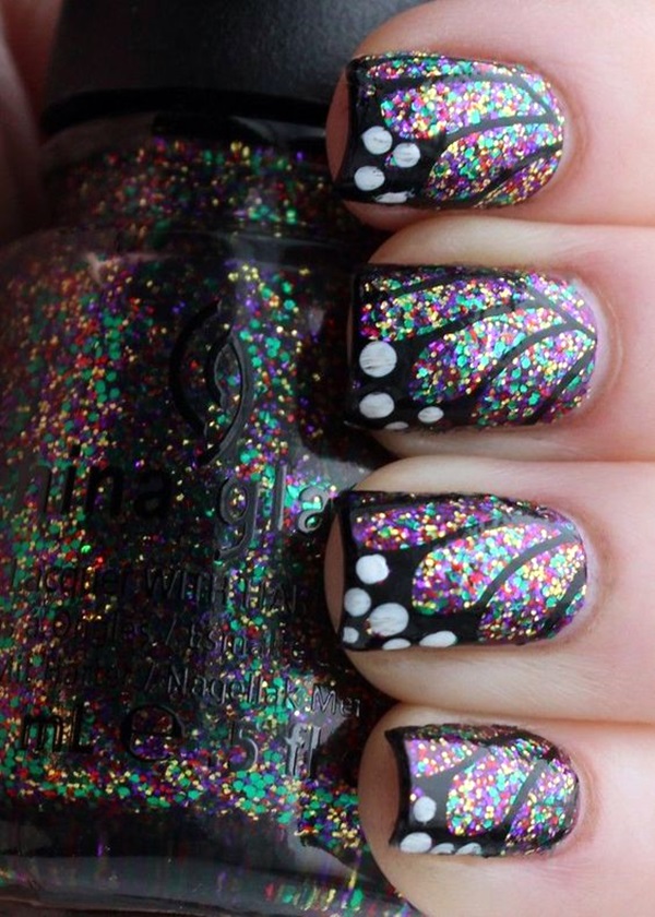 Sparkle Nails Design (1)