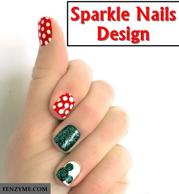 Sparkle Nails Design (1)