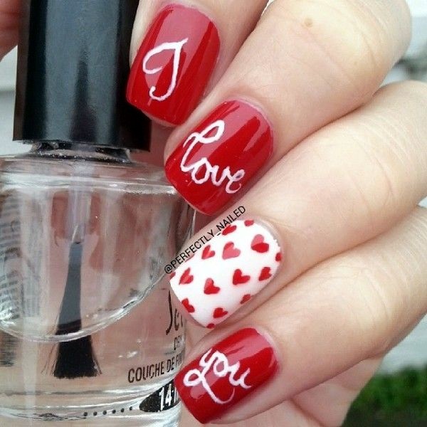 Valentine Nail Art Designs (1)