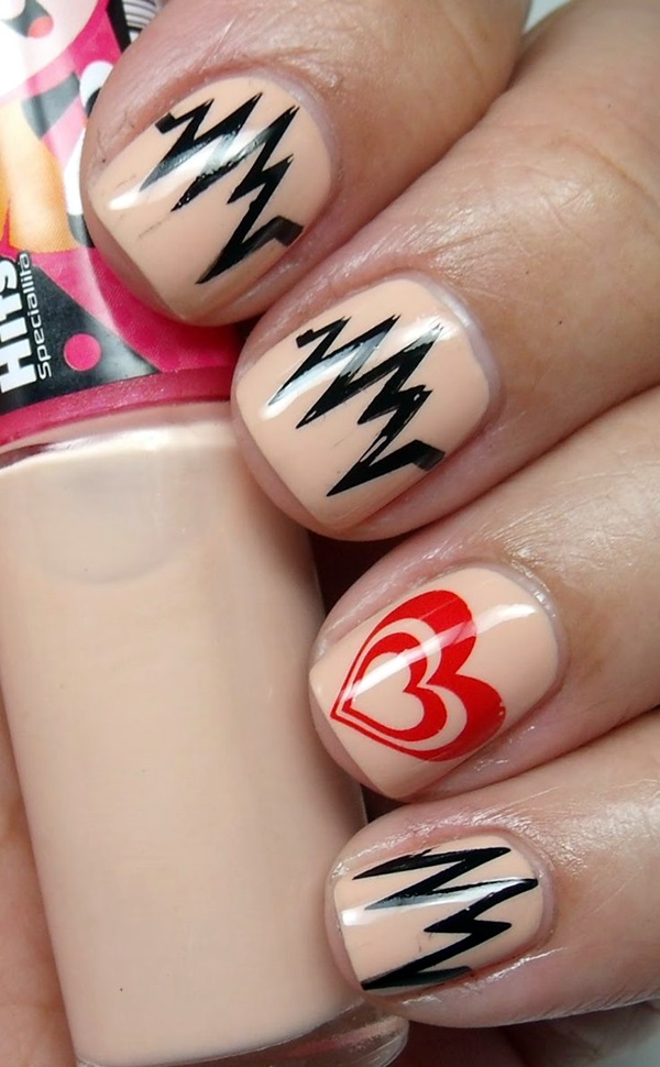 Valentine Nail Art Designs (11)