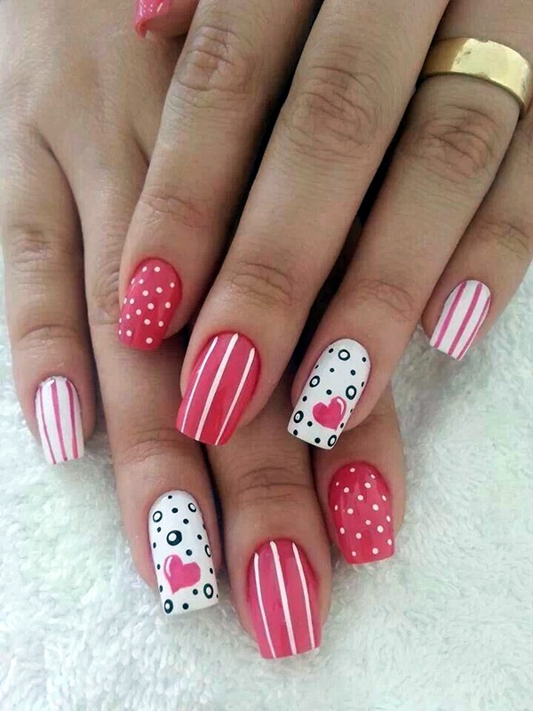 Valentine Nail Art Designs (13)