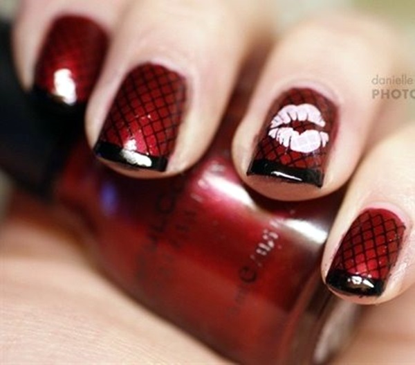 Valentine Nail Art Designs (15)