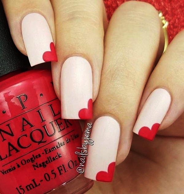 Valentine Nail Art Designs