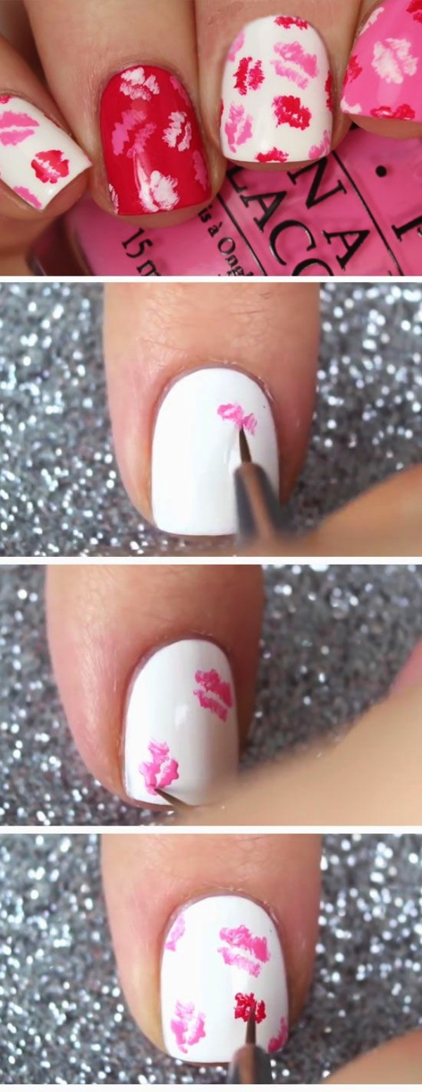 Valentine Nail Art Designs