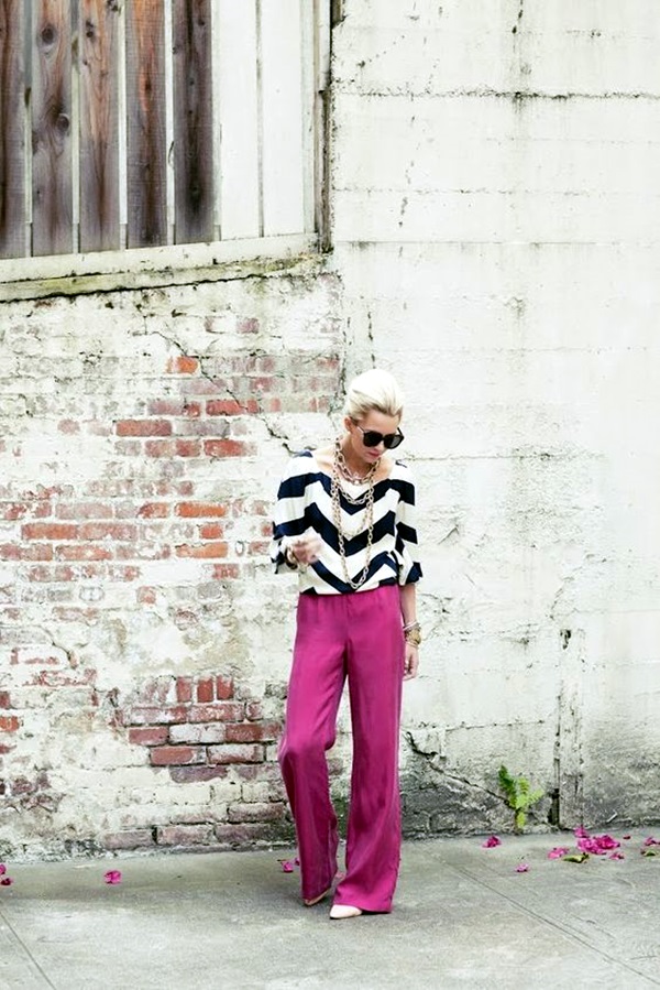 What to wear with palazzo pants (2)