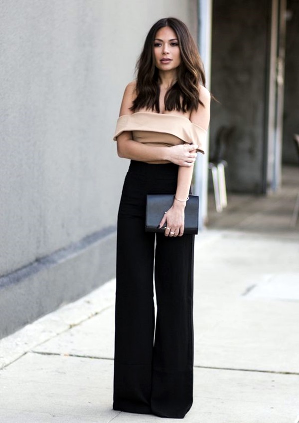 What to wear with palazzo pants (21)