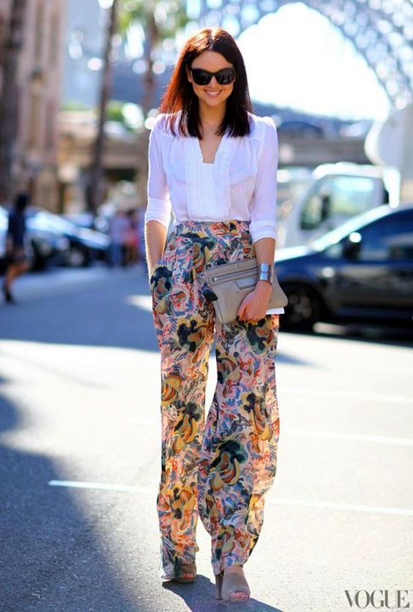 What to wear with palazzo pants (22)