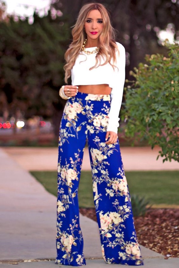 What to wear with palazzo pants (4)