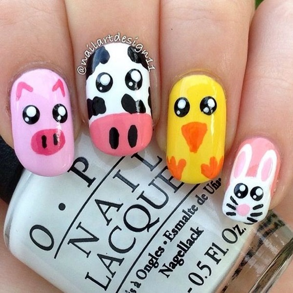 Animal Nail Art Prints (40)