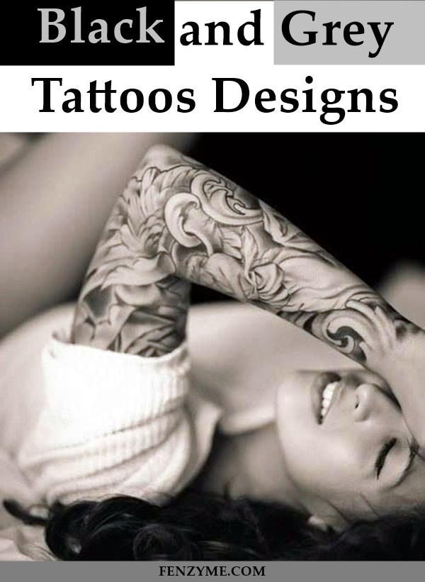 Black and Grey Tattoos Designs (1)