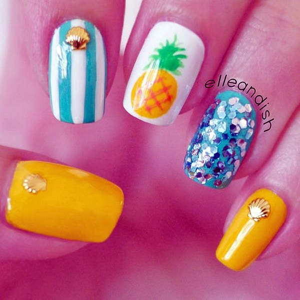 Summer Nail Art Designs and Colors (10)