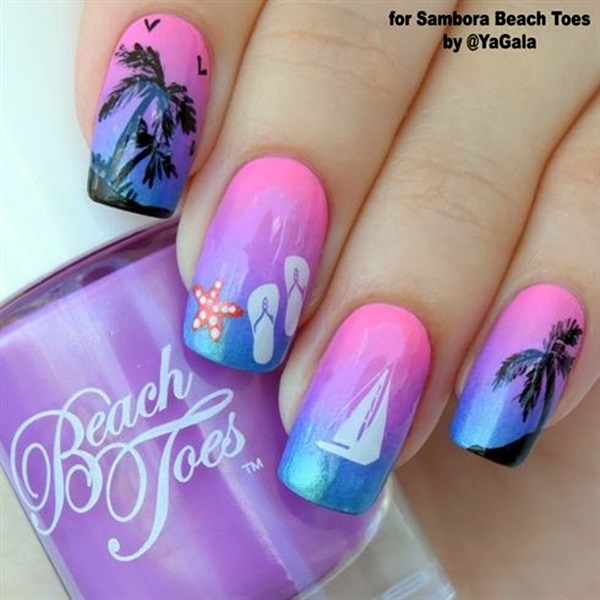 Summer Nail Art Designs and Colors (17)