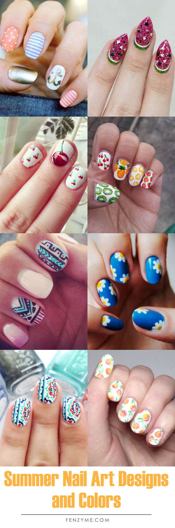 Summer Nail Art Designs and Colors00001