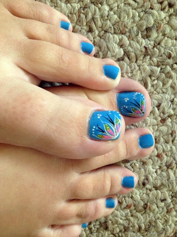 45 Cute Toe Nail designs and Ideas - Page 2 of 3 - Fashion Enzyme