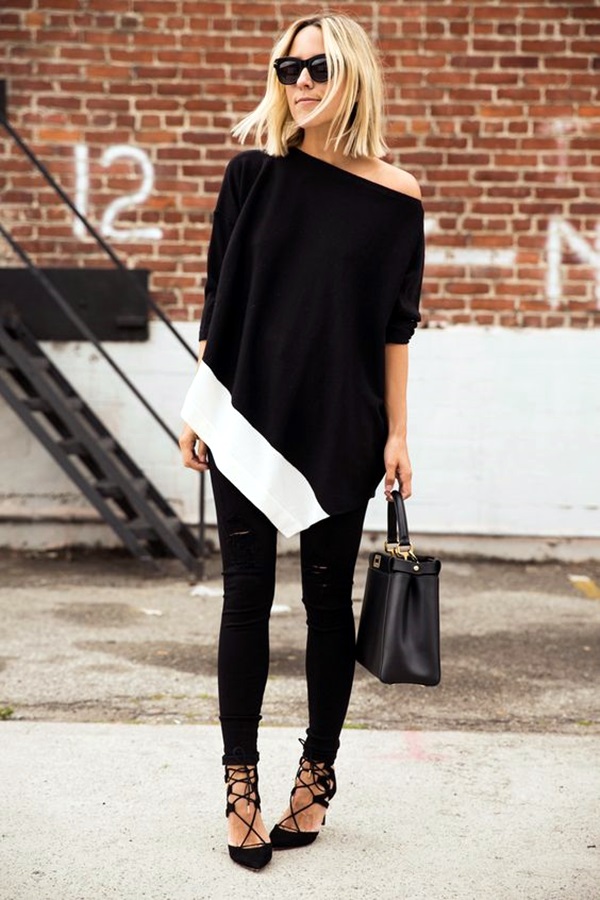 Cute Skinny Black Jeans Outfit (1)