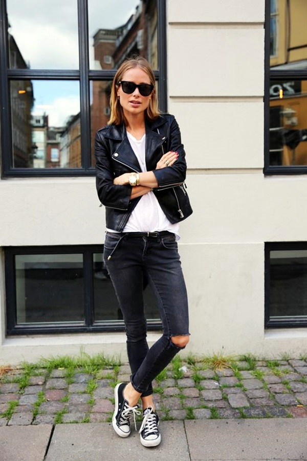 Cute Skinny Black Jeans Outfit (1)